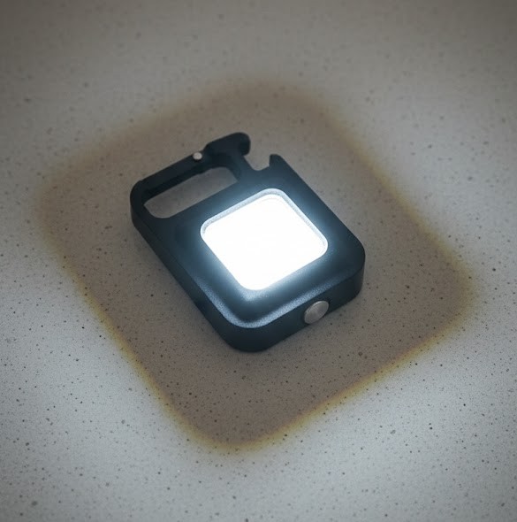 Linterna Llavero Multifuncional (Tipo COB)